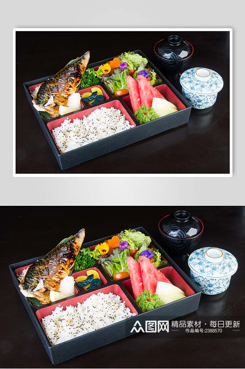 精品寿司日海料理美食图片素材