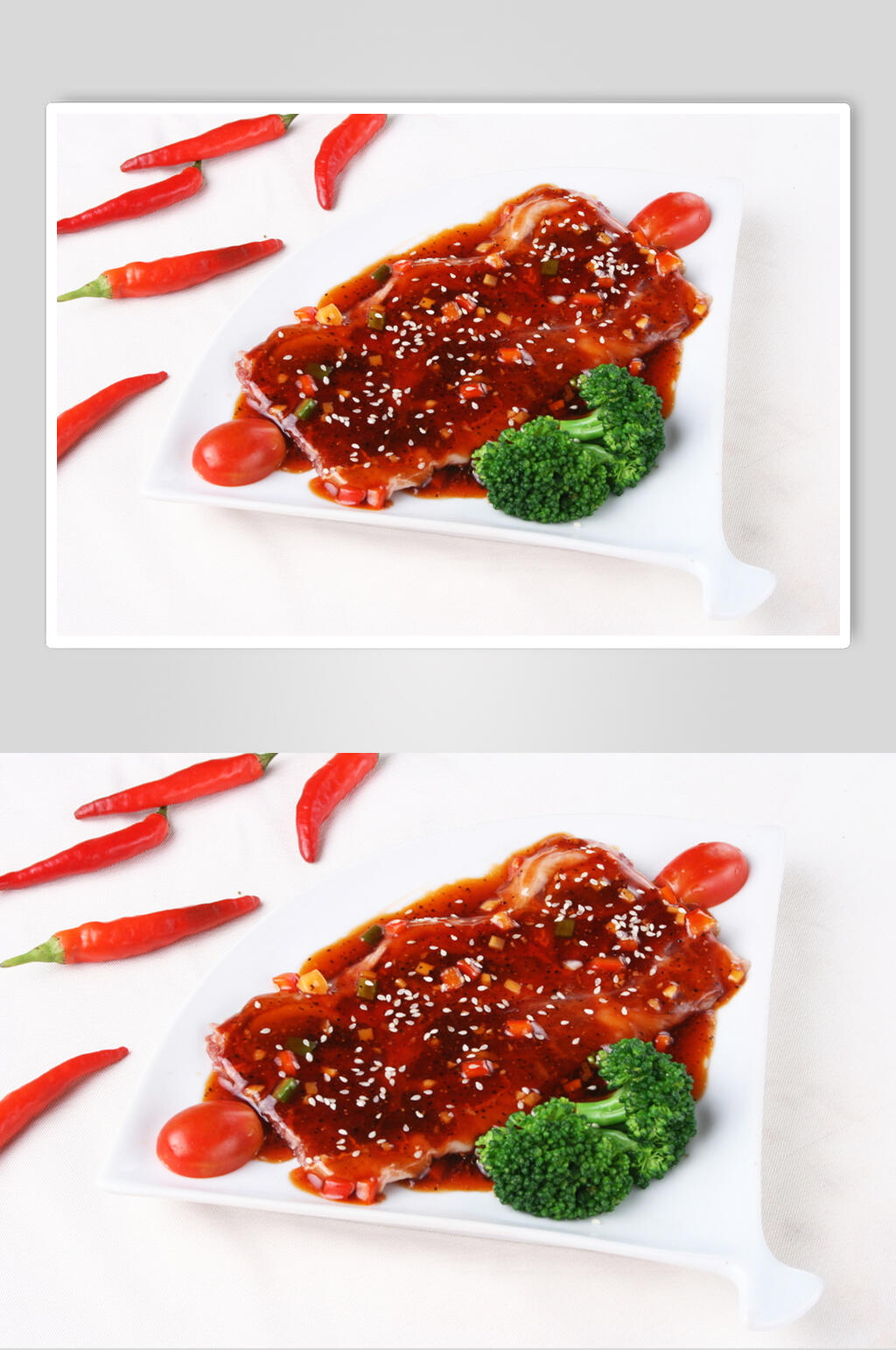 飘香美食淮扬菜摄影图素材