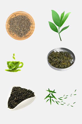 传统文化茶香茶叶新茶绿茶免抠素材
