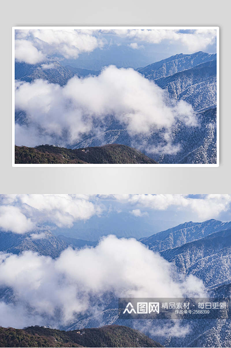 山峰云海风景摄影图片素材