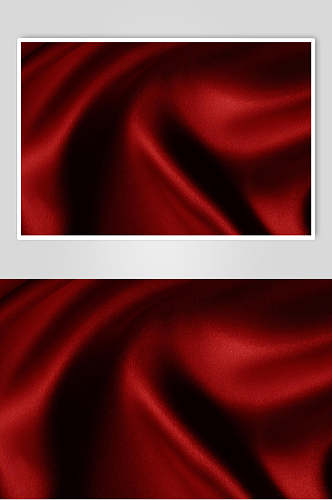 红色丝滑丝绸绸缎背景图片