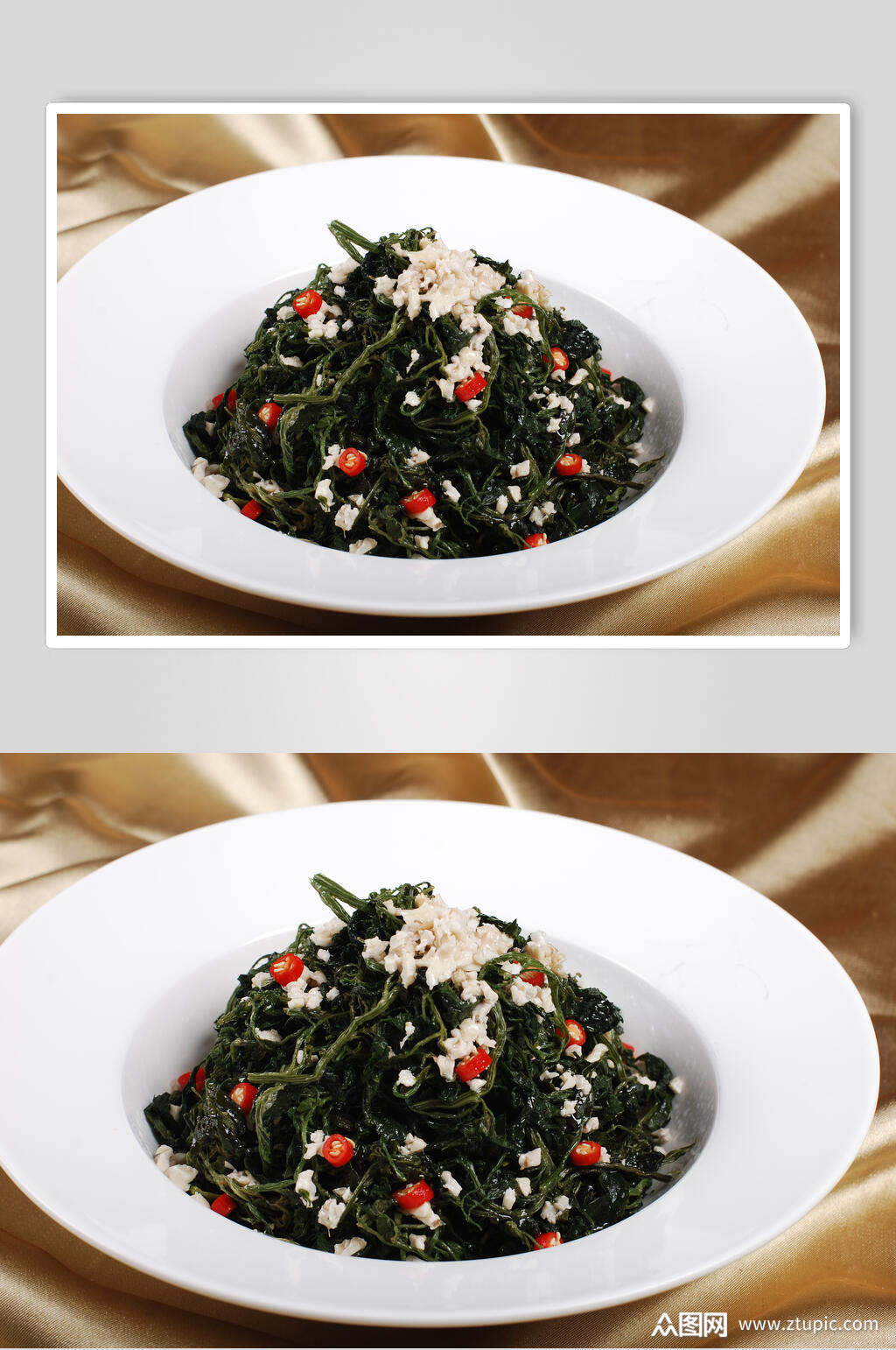 素菜美食淮扬菜摄影食物图片