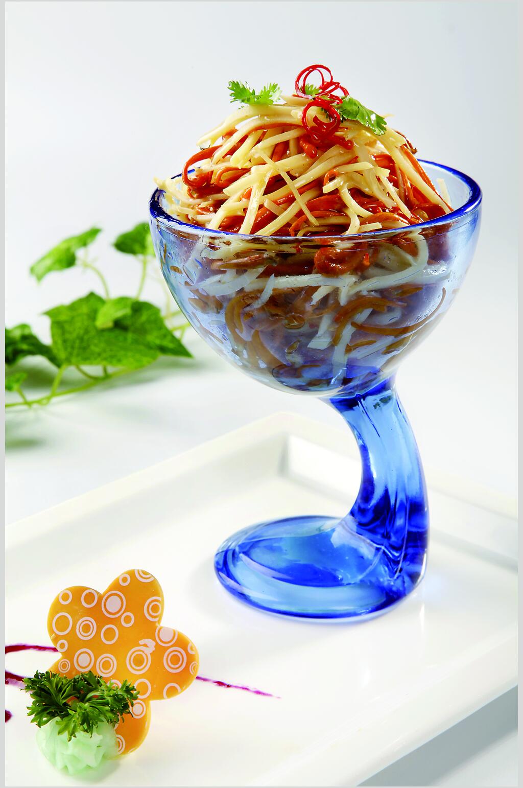 酸辣土豆丝美食淮扬菜摄影图食品图片素材