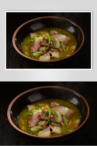 健康美味猪肉美食淮扬菜摄影图片