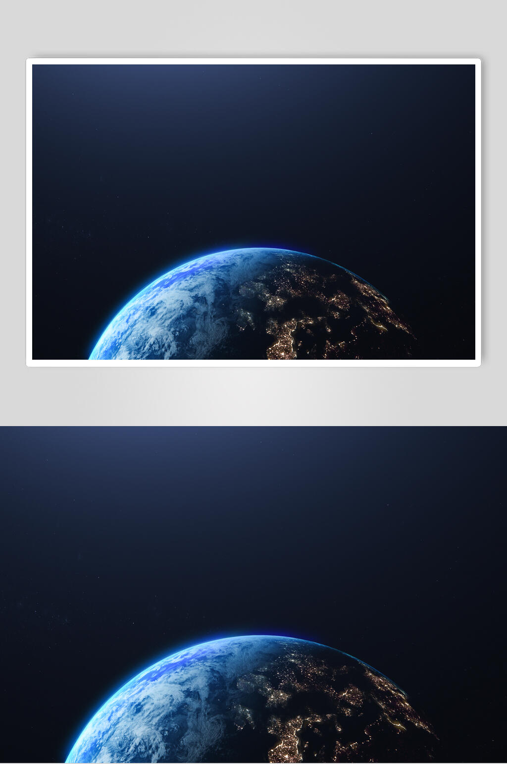蓝色星球行星地球图片素材