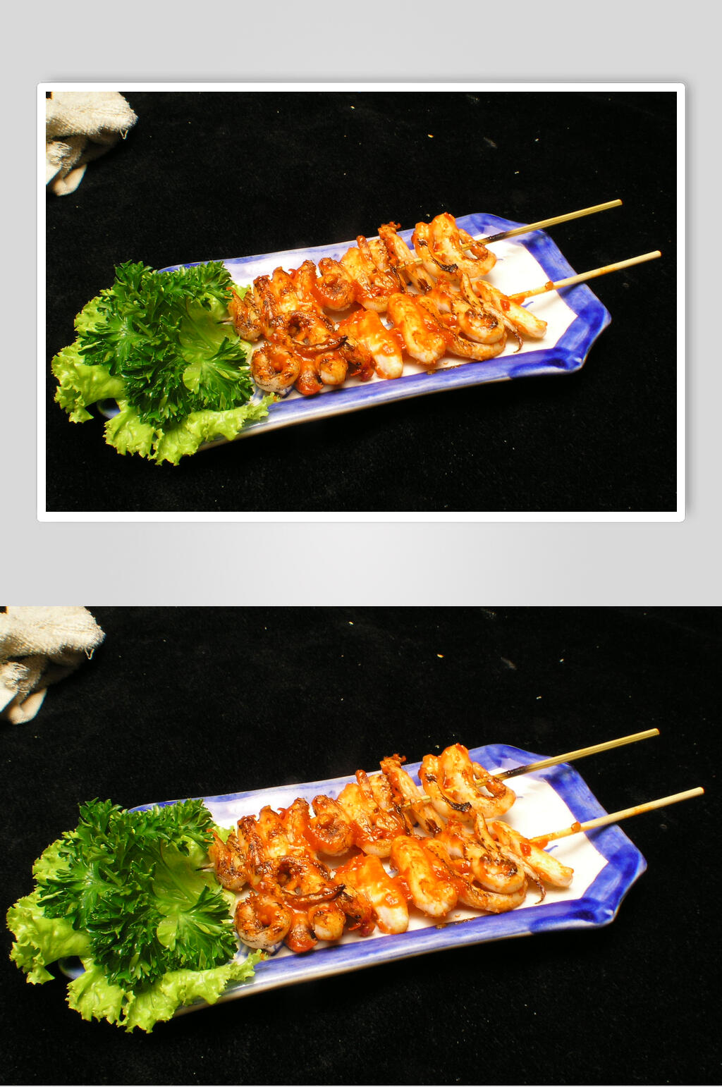 烤肉烧烤菜肴摄影图素材