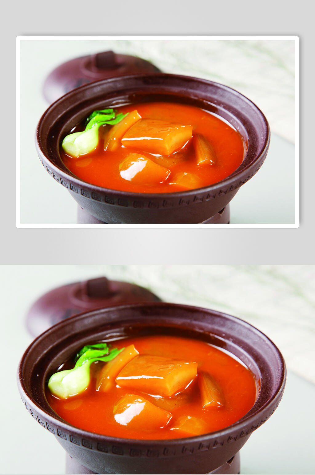 滋补木瓜美食淮扬菜摄影图片素材