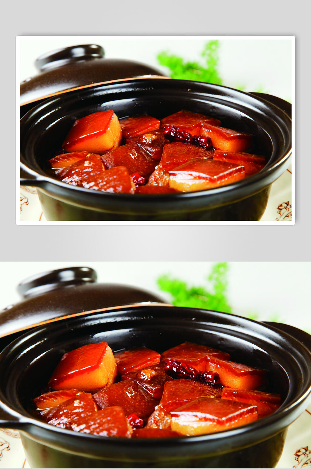 秘制红烧肉荤菜美食淮扬菜摄影图素材