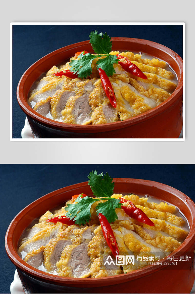 汤菜带丝酥肉汤食品图片素材