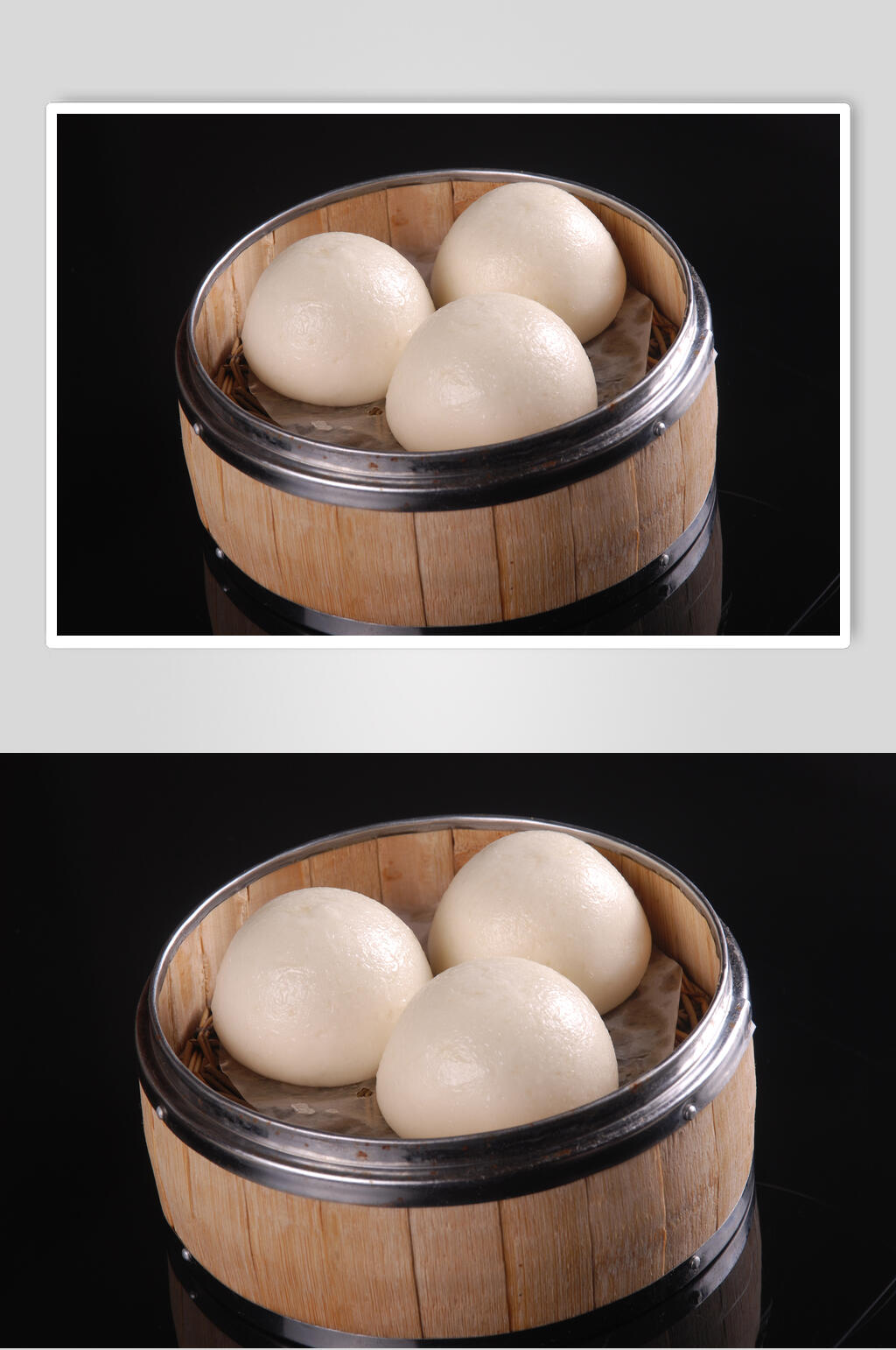 蒸馒头食物高清图片素材