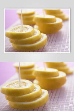 柠檬水果鲜果饮品食品图片