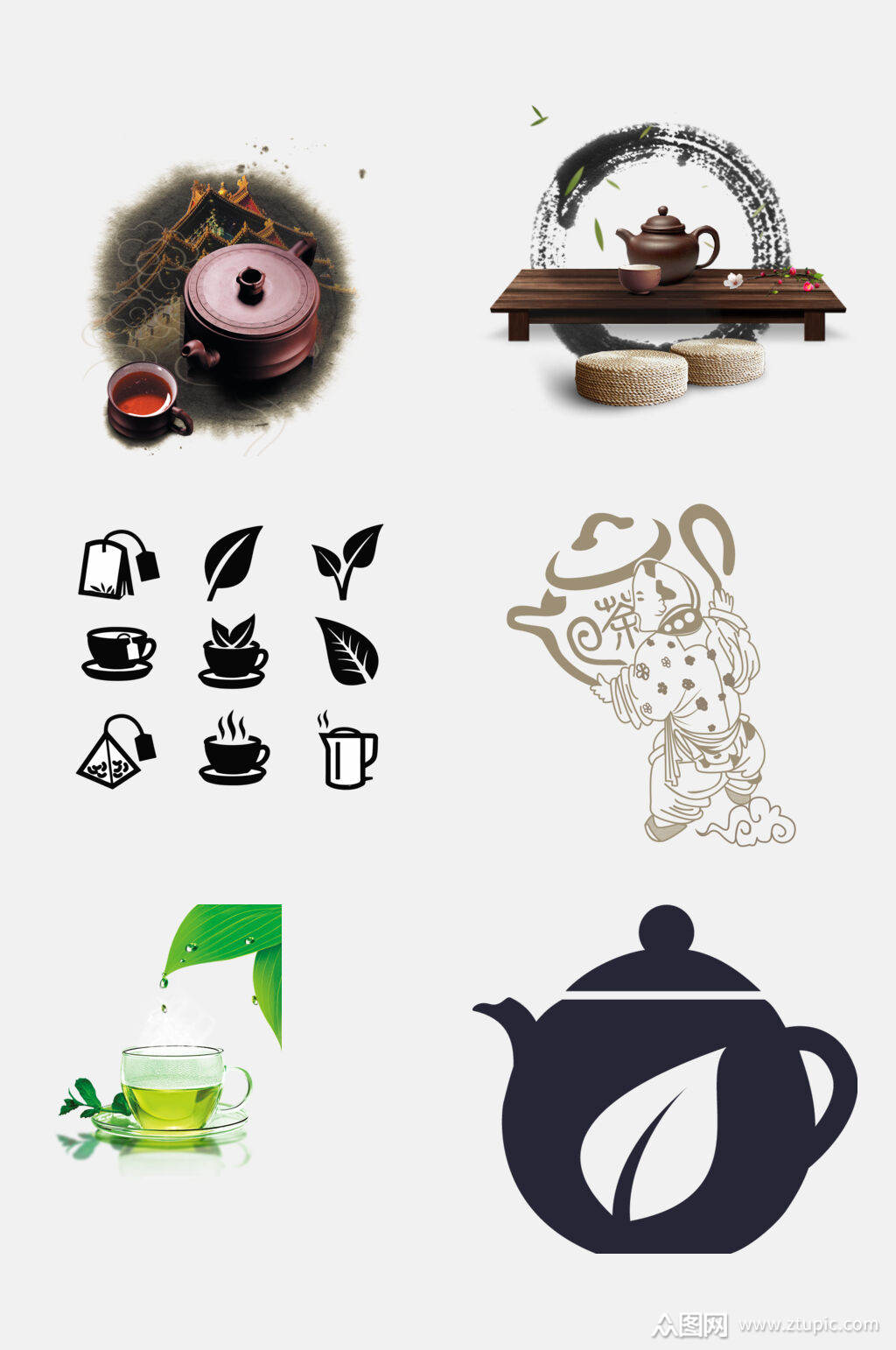 茶文化免抠素材素材免费下载,本作品是由小红1210上传的原创免抠元素