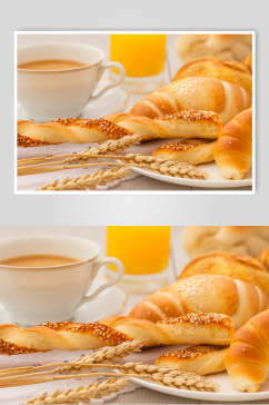 早餐烤面包食品图片