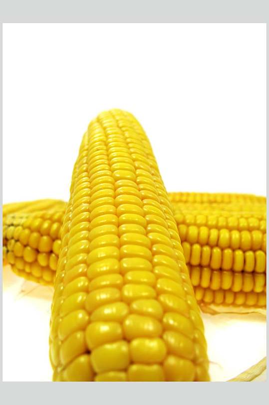 金黄美味玉米棒玉米粒图片