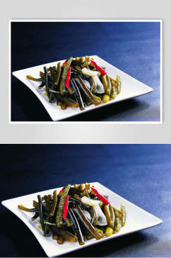 酸辣海笋食物图片