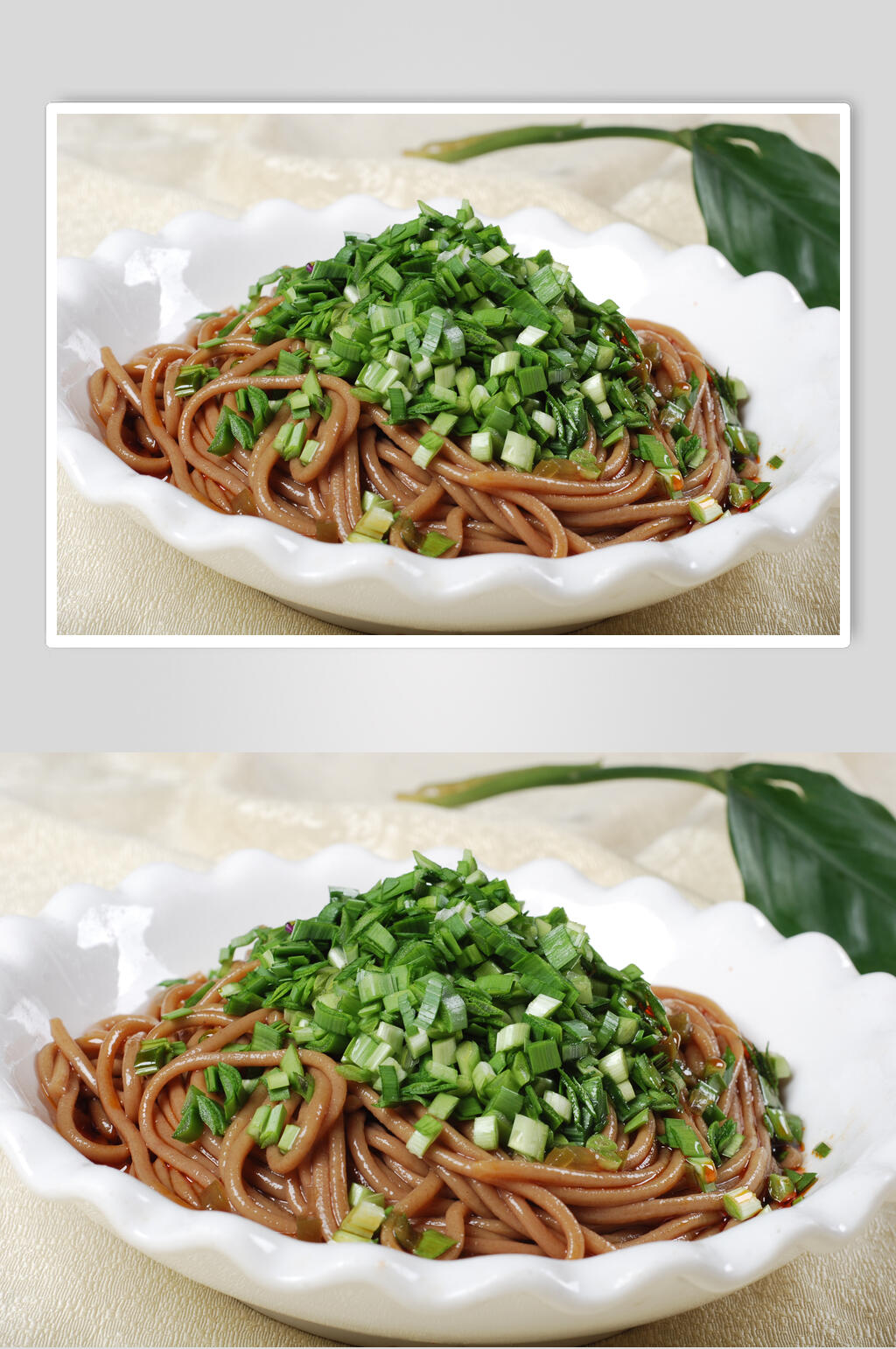 韭香荞面食物图片素材