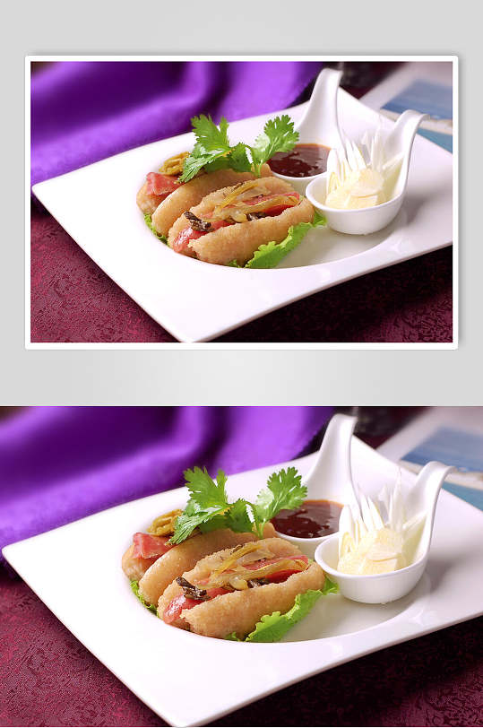 小吃大肠包小肠食品图片