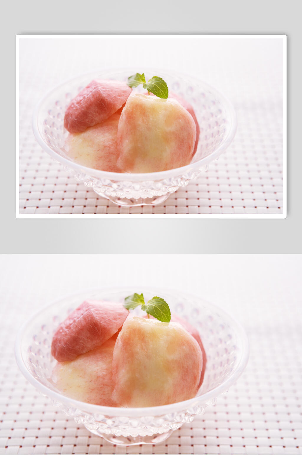 水蜜桃鲜果饮品食物图片素材