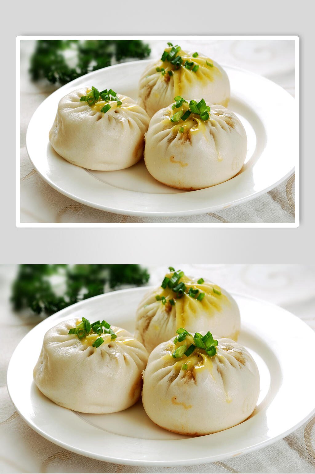 点心上海生煎包食品摄影图片素材