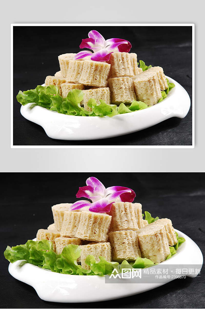 闻香老豆腐食品摄影图片素材