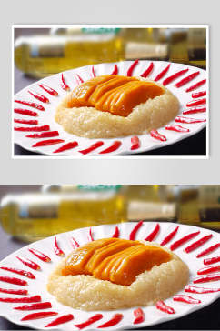 蒸菜南瓜糯米食物高清图片