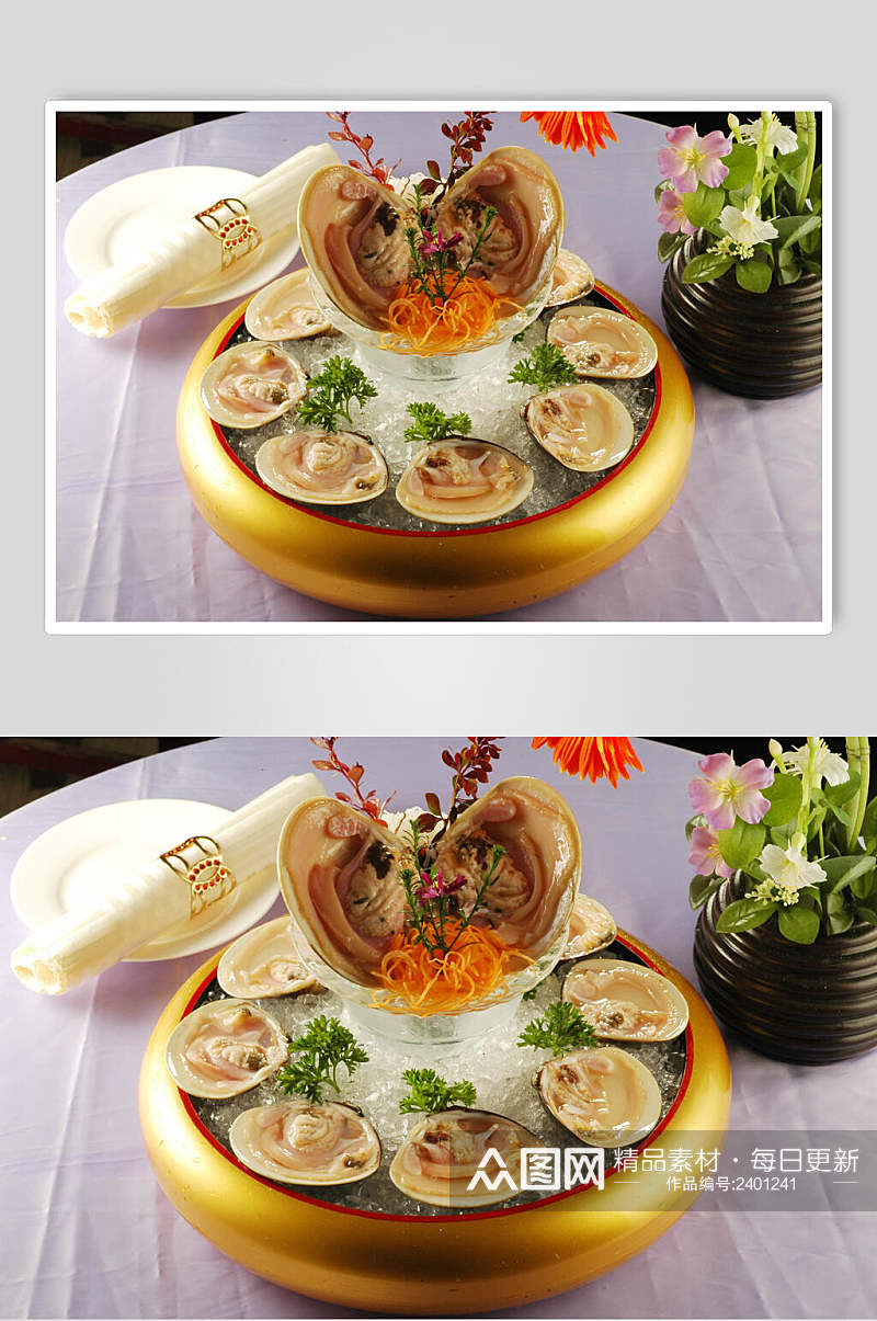 牡蛎蛤蜊生蚝图片素材