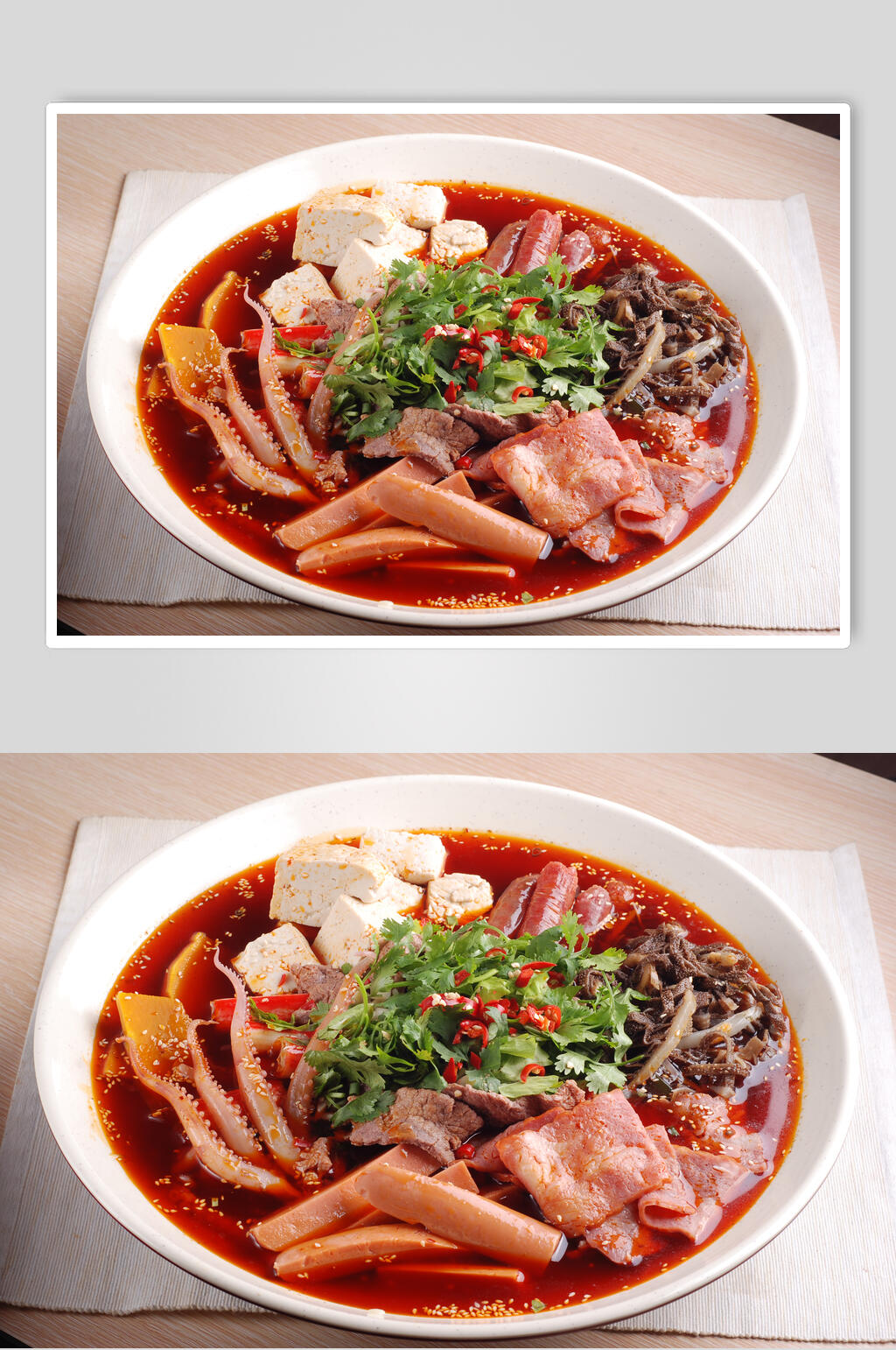 香辣四川冒菜麻辣烫图片素材
