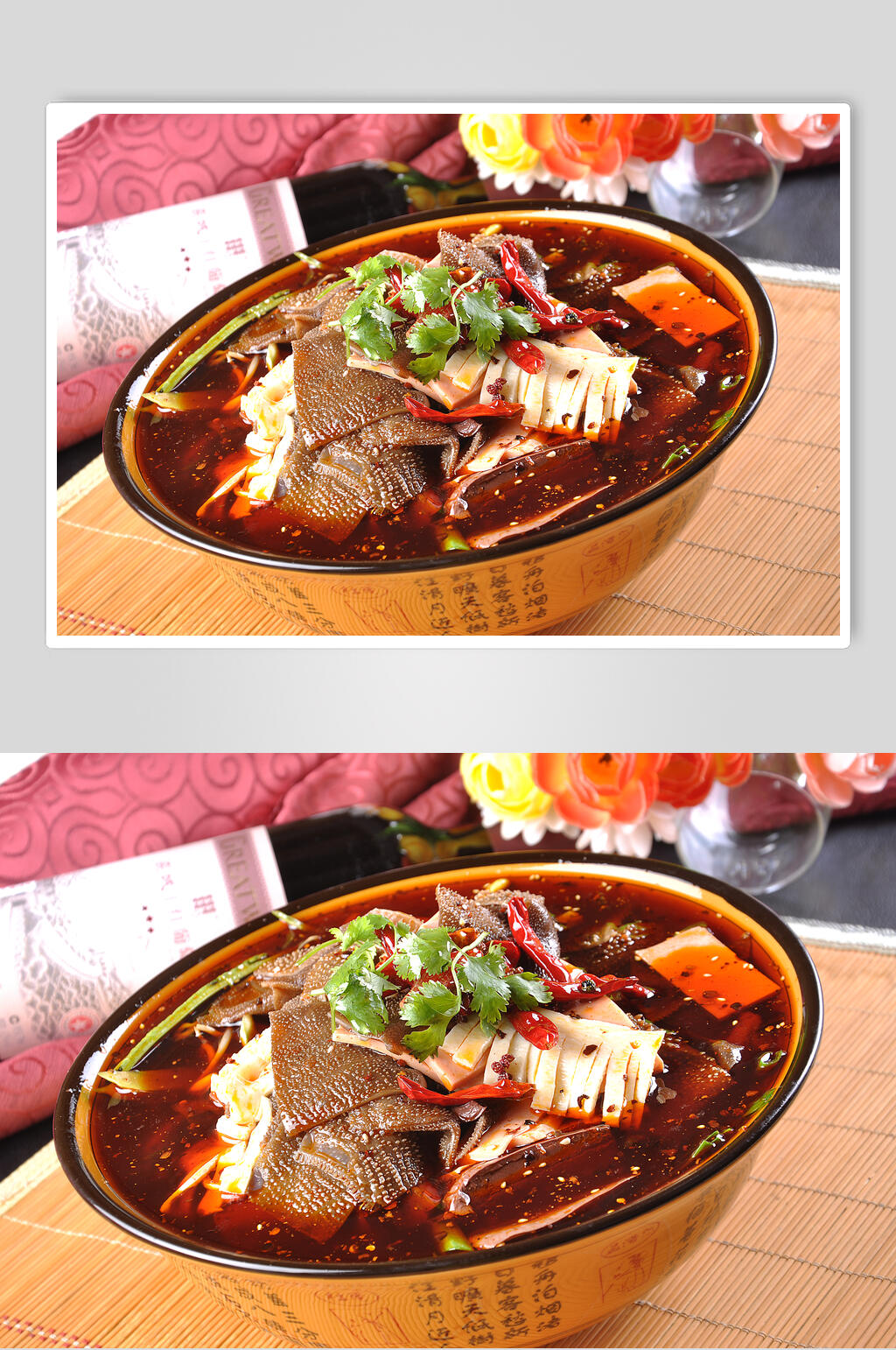招牌面食四川冒菜麻辣烫图片素材