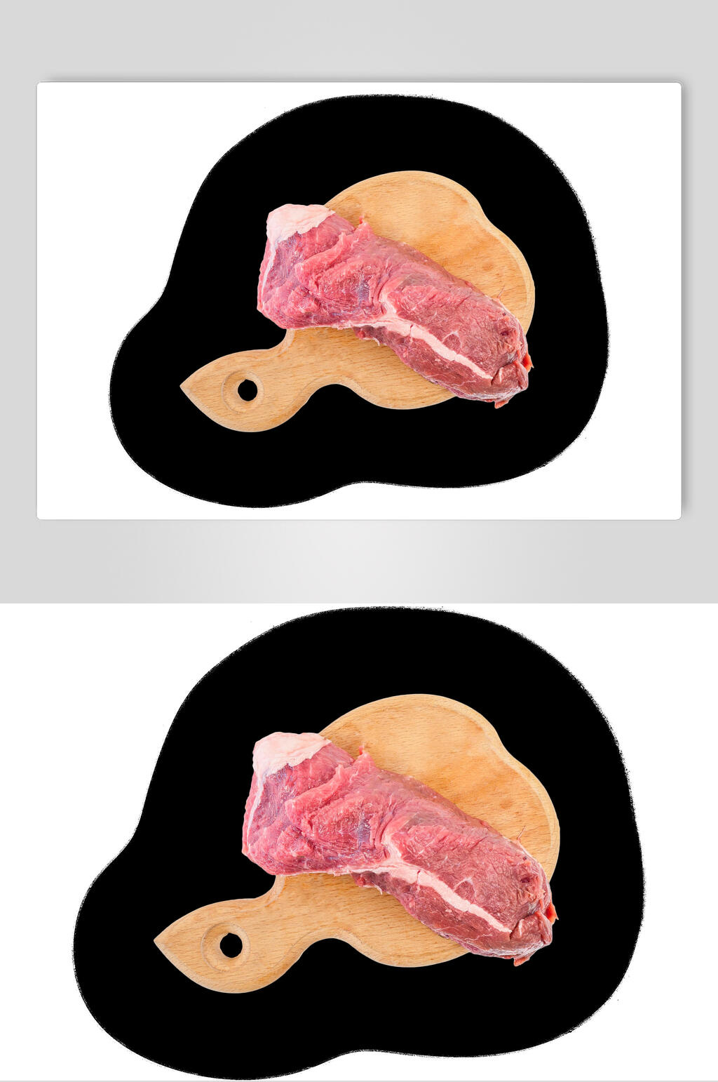 简约精品鲜肉蔬果素材素材