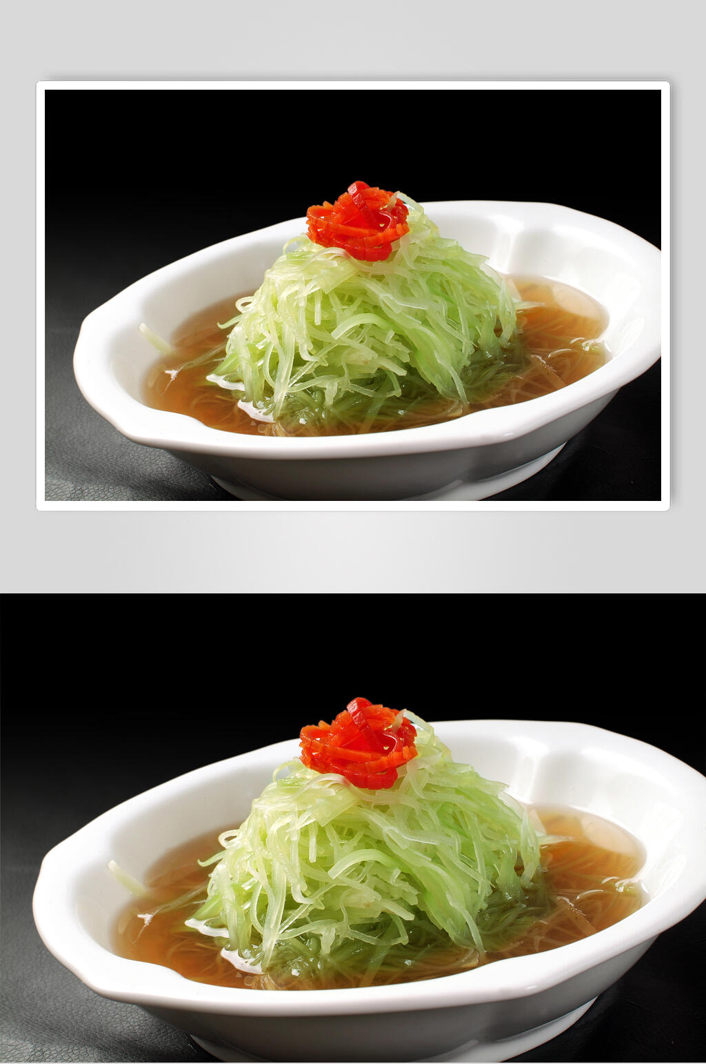 美味青笋丝食物高清图片素材