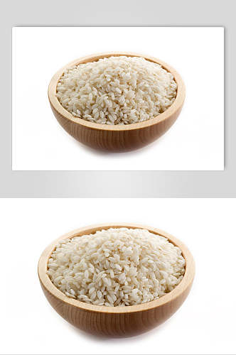白底精品大米稻米图片