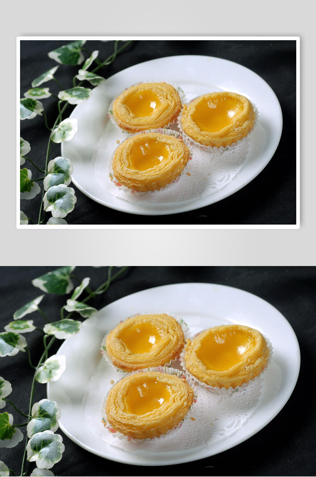 顶点迷你蛋塔仔食品摄影图片素材