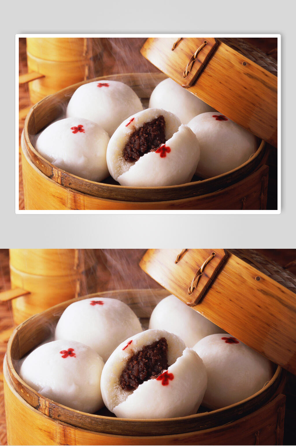 美味包子早餐食物高清图片素材