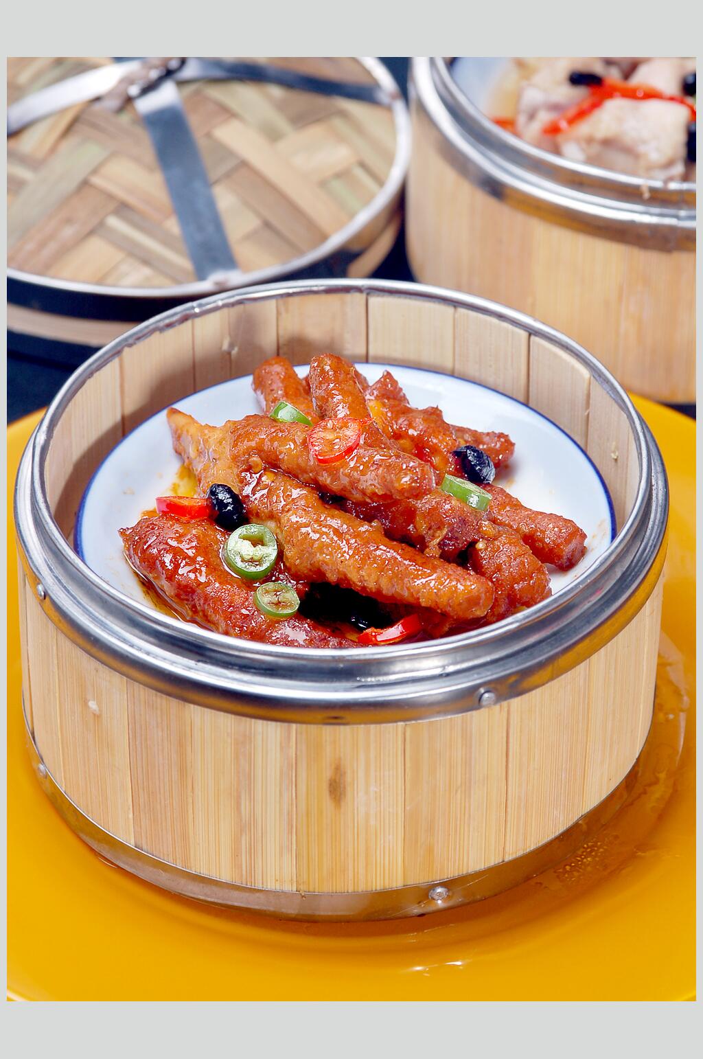紫金蒸凤爪食物图片素材