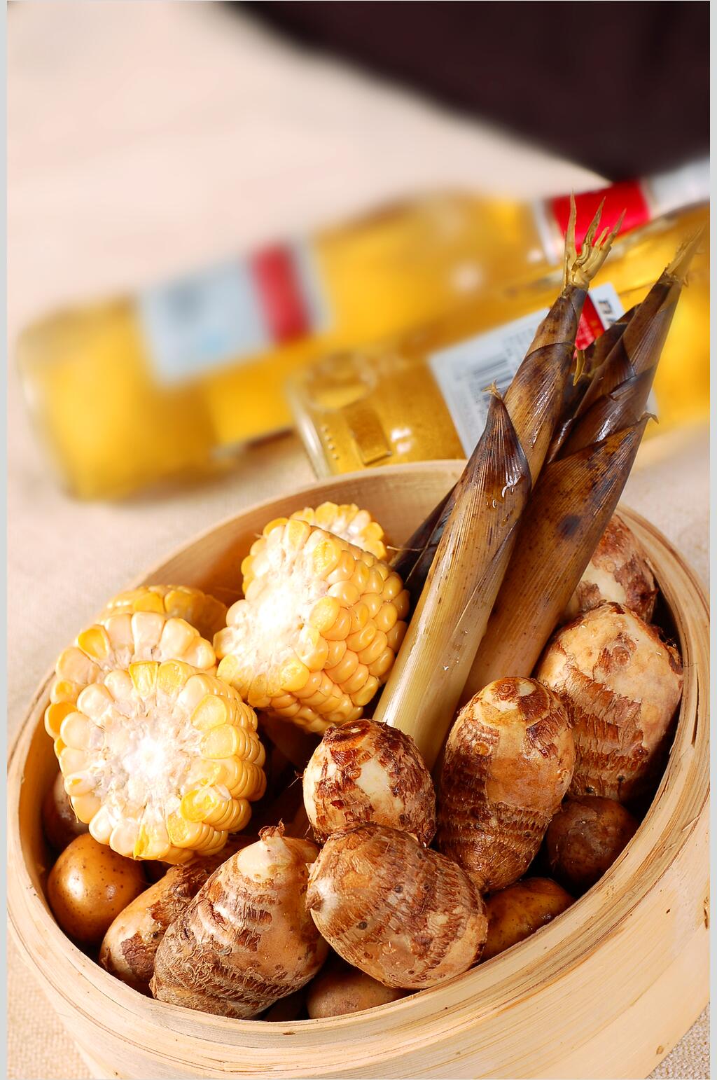 精品蒸菜五谷杂粮食物图片素材