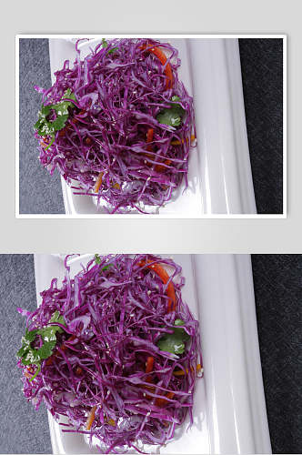 旋转紫香包菜紫甘蓝食品摄影图片