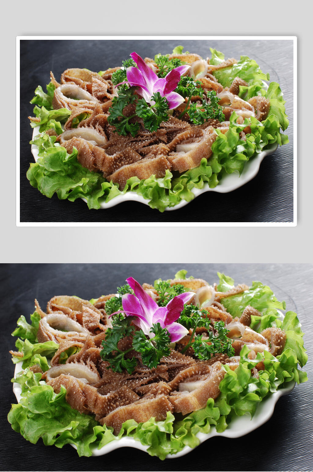 新鲜美味千层肚图片素材