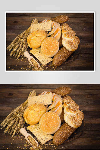 菠萝包烤面包食品图片