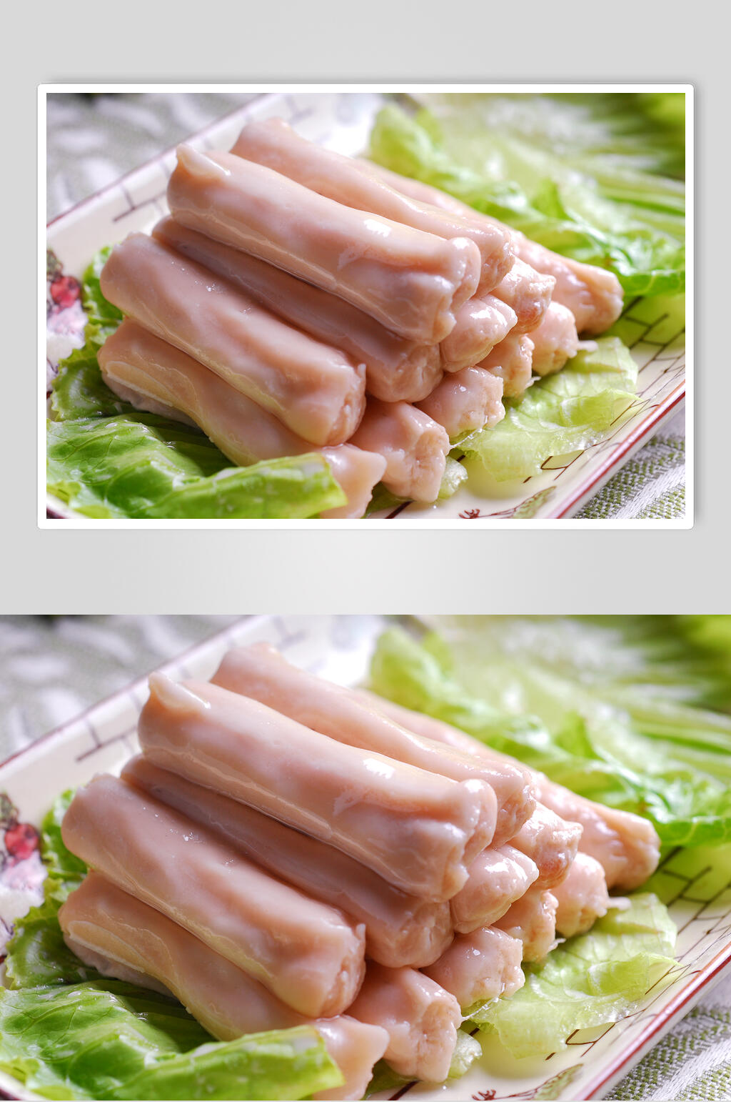 新鲜美味荤虾饺图片素材