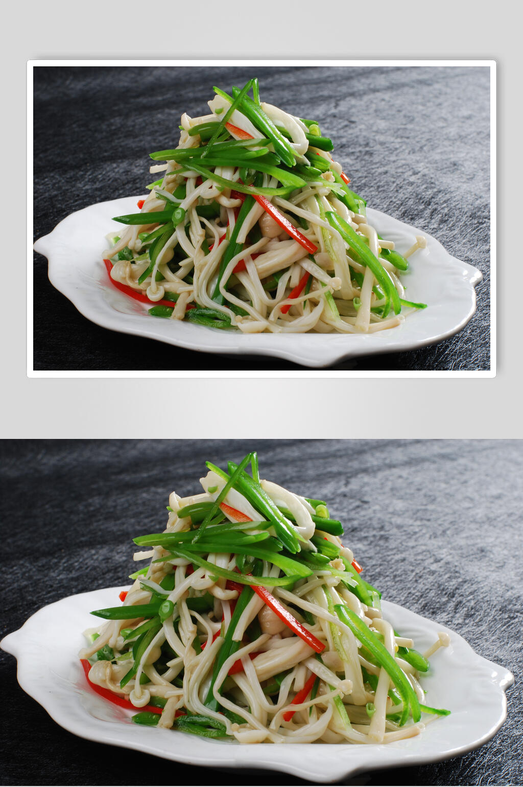 翡翠金针美食图片素材