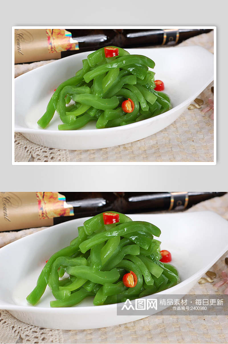 碧绿脆笋食物图片素材