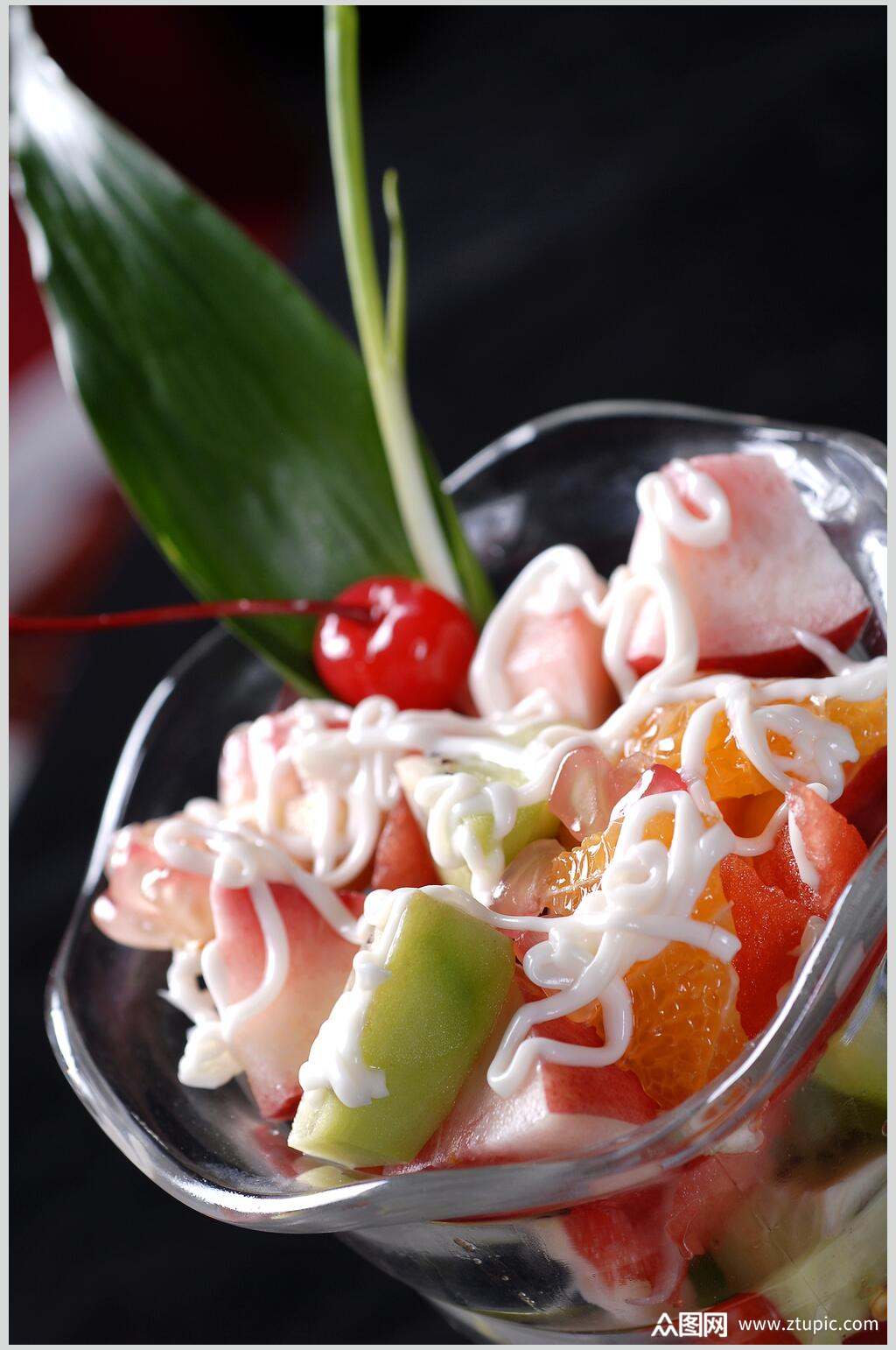 水果沙拉食物图片素材
