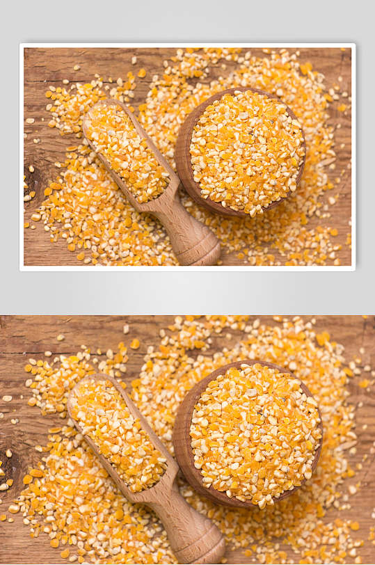 生态玉米棒玉米粒食品图片