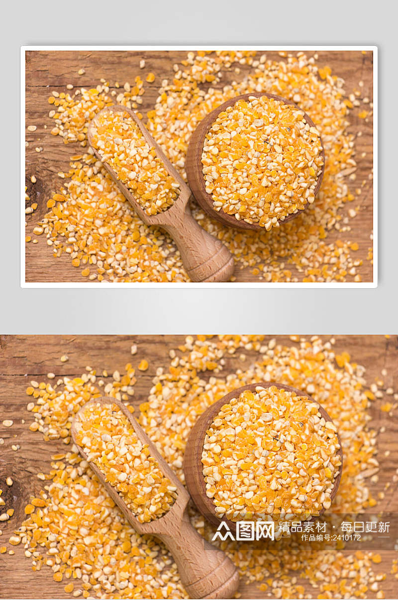 生态玉米棒玉米粒食品图片素材