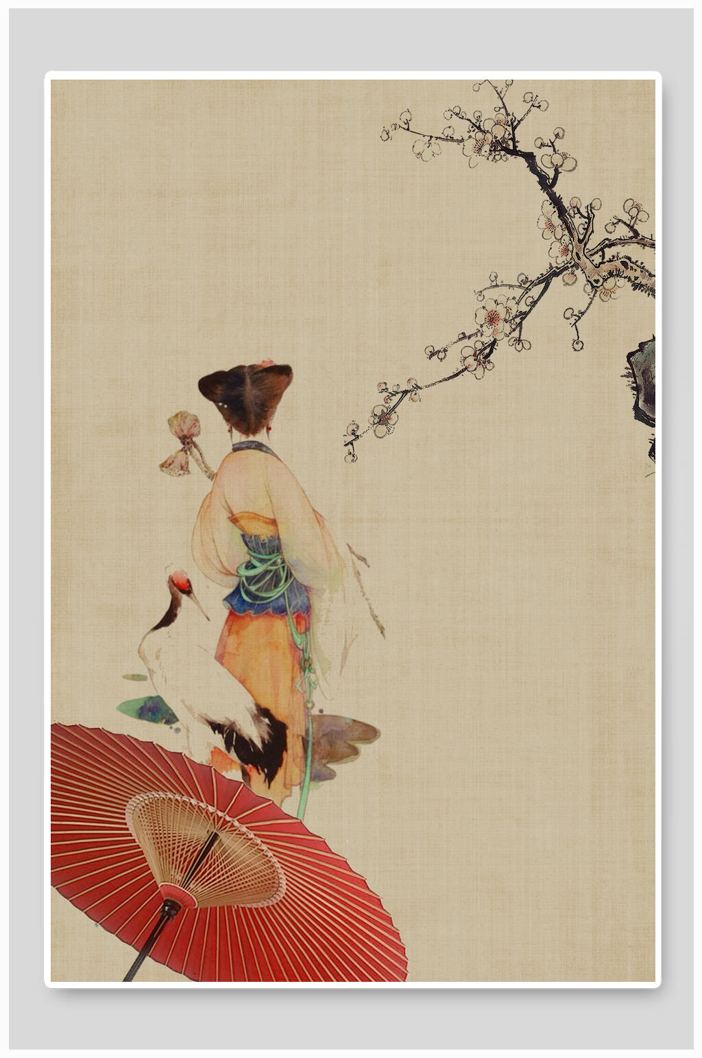 国画国风背景素材