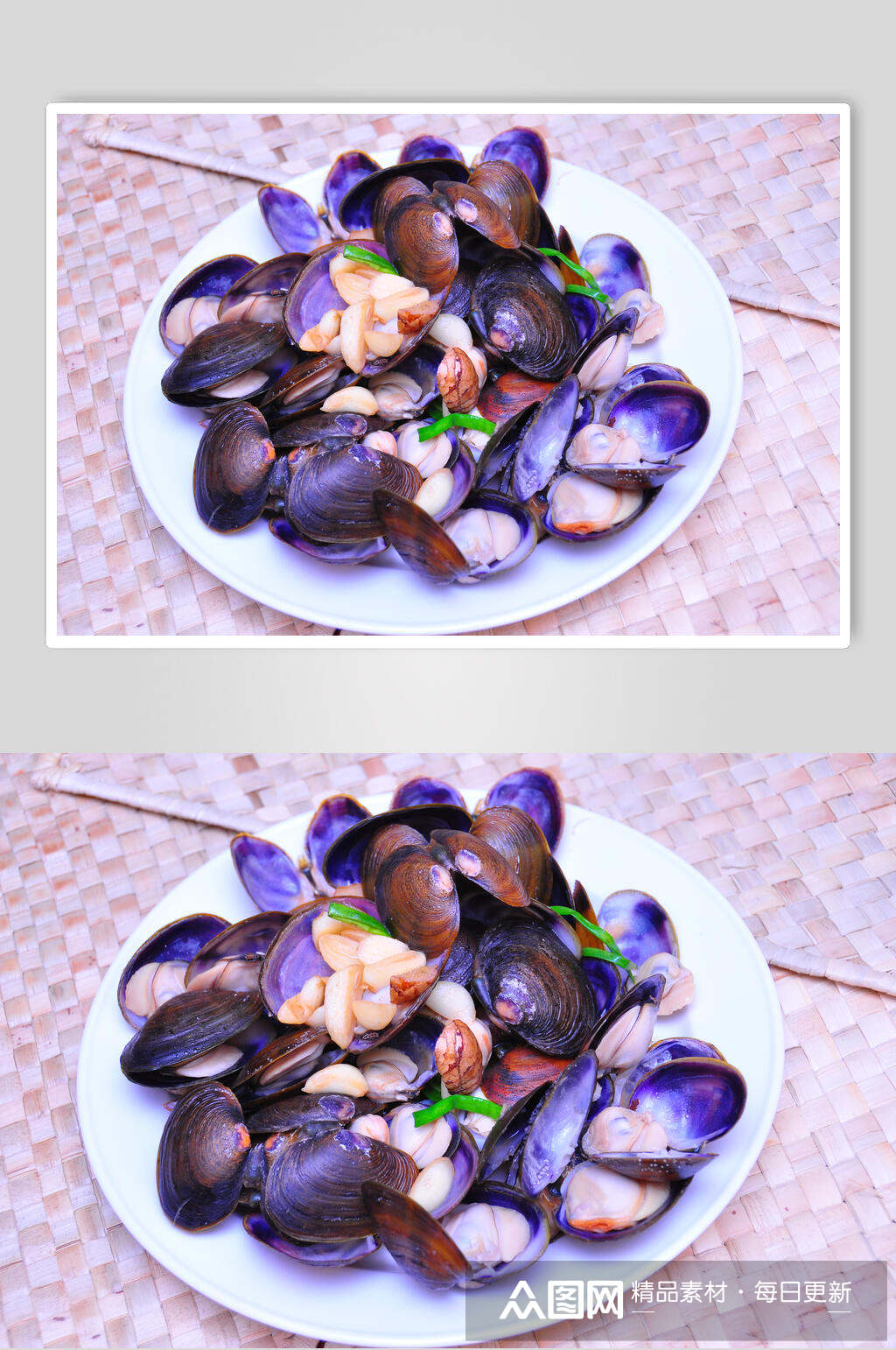 花甲牡蛎蛤蜊生蚝图片