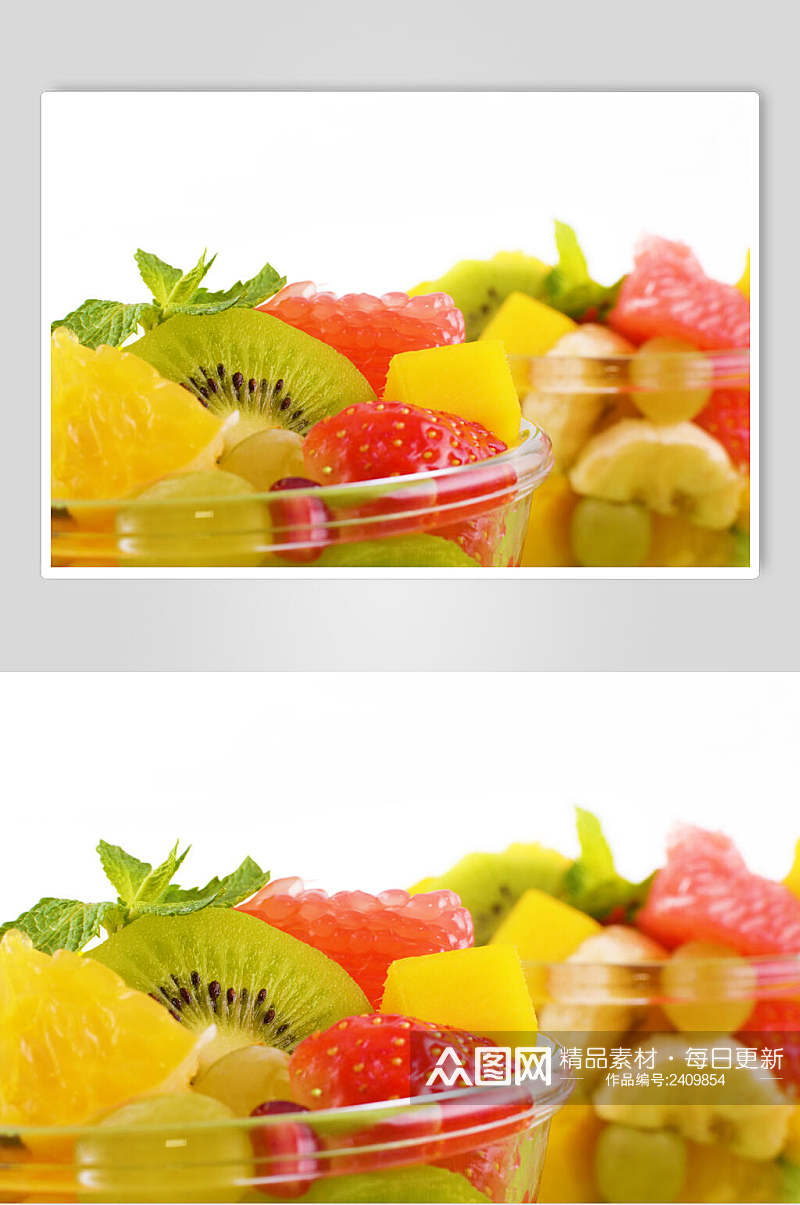 清新精致鲜果饮品食物图片素材