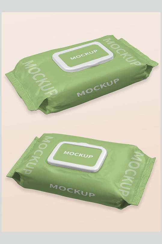 湿纸巾包装样机