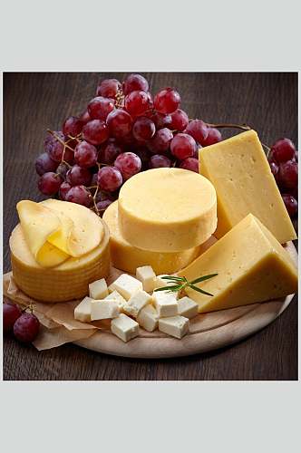 葡萄奶酪乳酪食品图片
