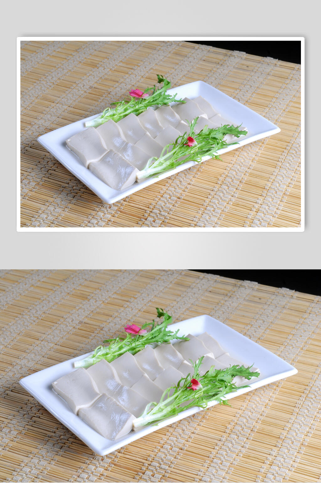 豆制品鲜嫩豆腐食物高清图片素材